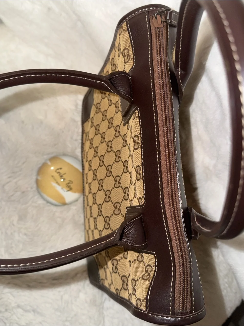 Gucci Beige‎ GG Supreme Canvas Tote